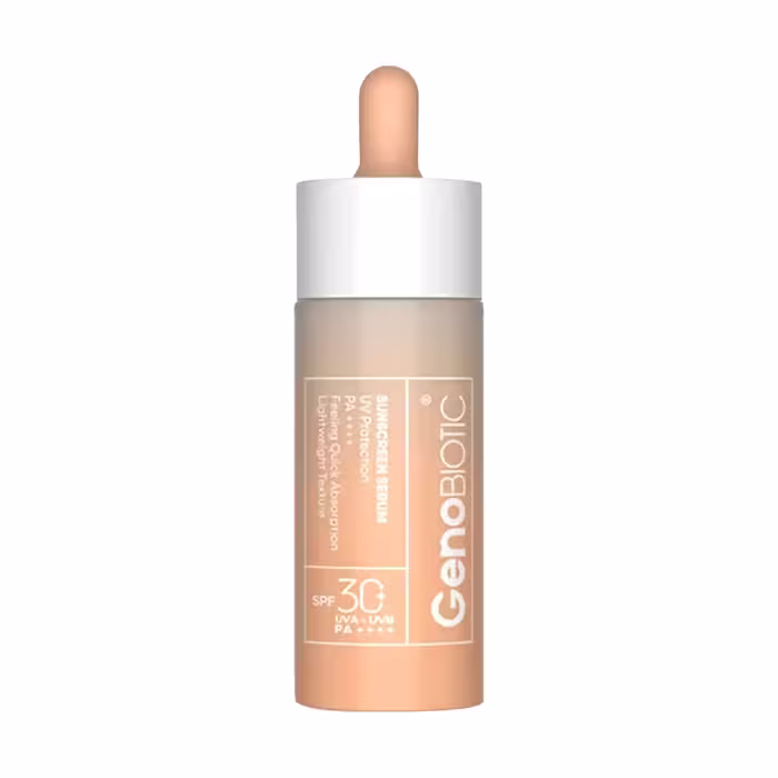 سرم ضد آفتاب صورت و گردن SPF30 ژنوبایوتیک