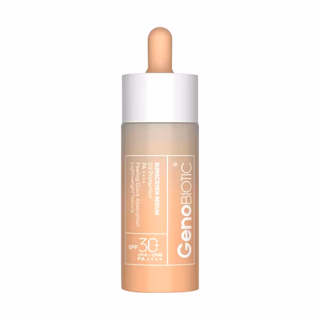 سرم ضد آفتاب صورت و گردن SPF30 ژنوبایوتیک