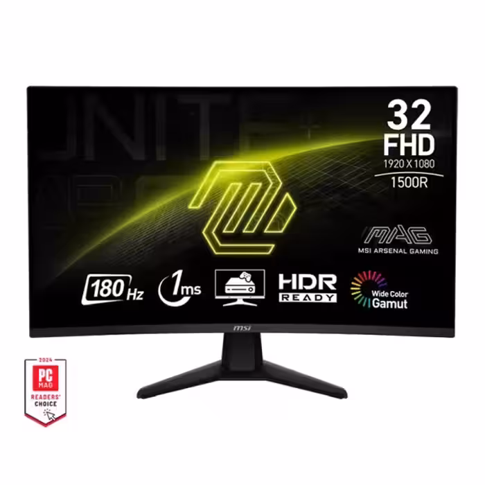 مانیتور 32 اینچ گیمینگ ام اس آی | MSI MAG32C6X