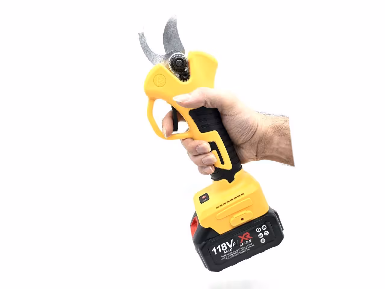 قیچی شارژی 118 ولت دو باطری طرح دیوالت مدل 118VF