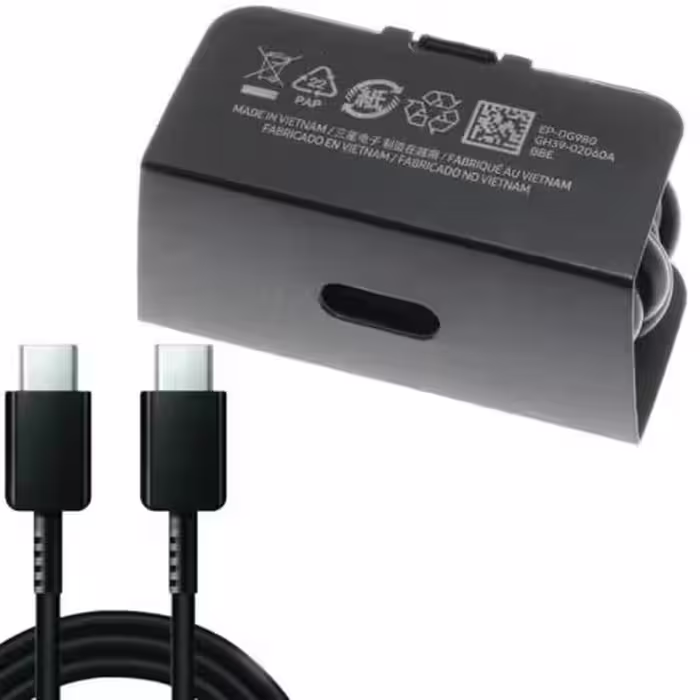 کابل شارژ سامسونگ A35 وسامسونگA54 سوپرفست اصلی دیتا 1سال گارانتی ارسال رایگان