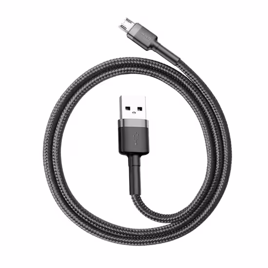 کابل 0.5 متری USB به microUSB بیسوس مدل Baseus Cafule Cable CAMKLF-AG1