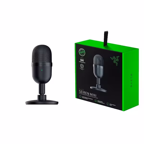 میکروفن کندانسر ریزر مدل Seiren mini اصلی