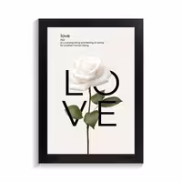 تابلو عاشقانه طرح love کد PF-27080