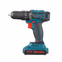 کیت دریل پیچ‌گوشتی چکشی شارژی 13 میلی‌متری براش‌لس 20 ولت تاپ لاین 8900K