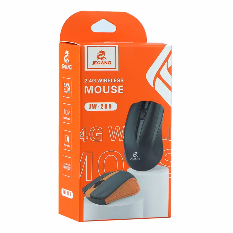 ماوس بی سیم gw-209 _ jeqang (سبد 20 عددی)