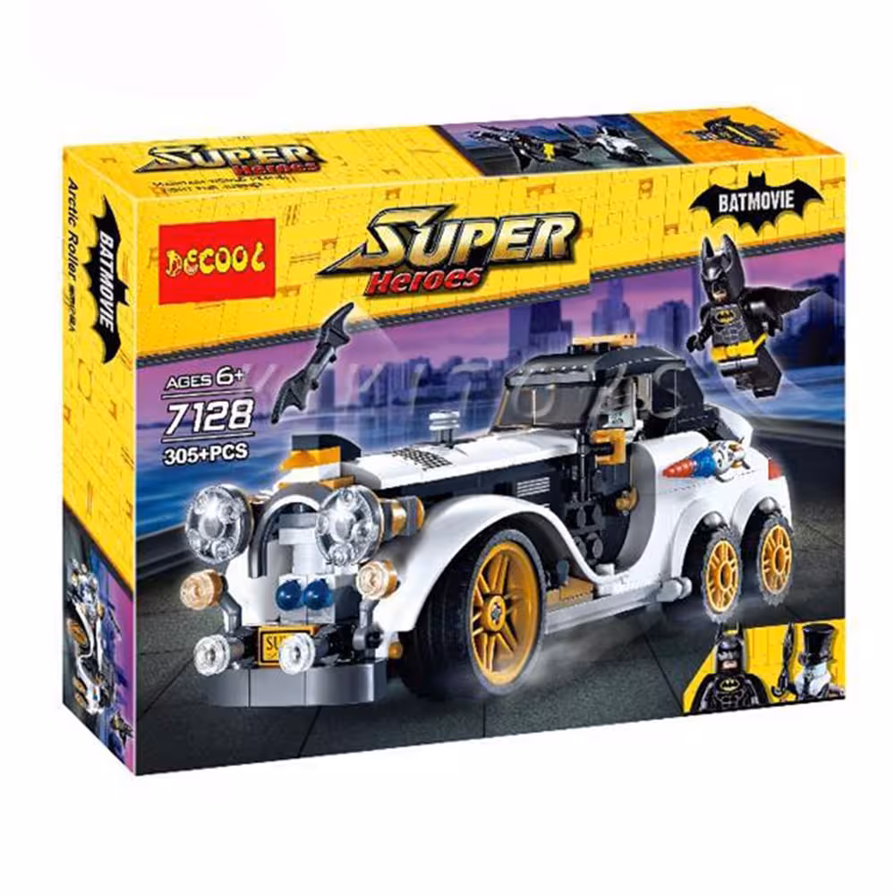 لگو ماشین بتمن Decool Jisi Super Heroes 7128