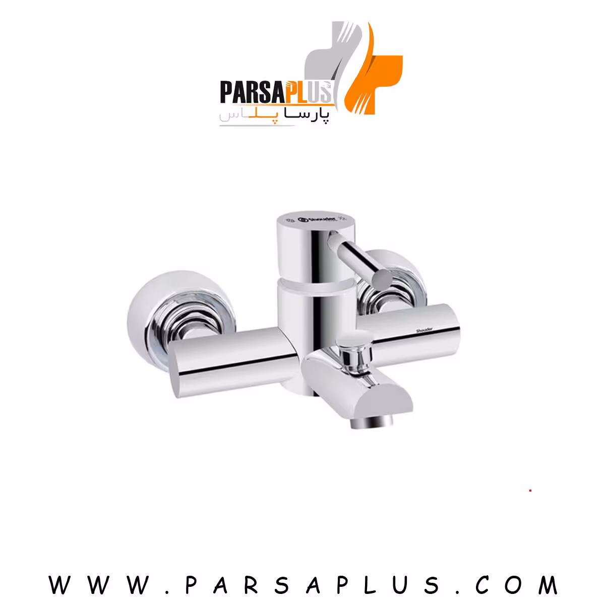 شیر حمام شودر مدل موناکوپلاس کروم