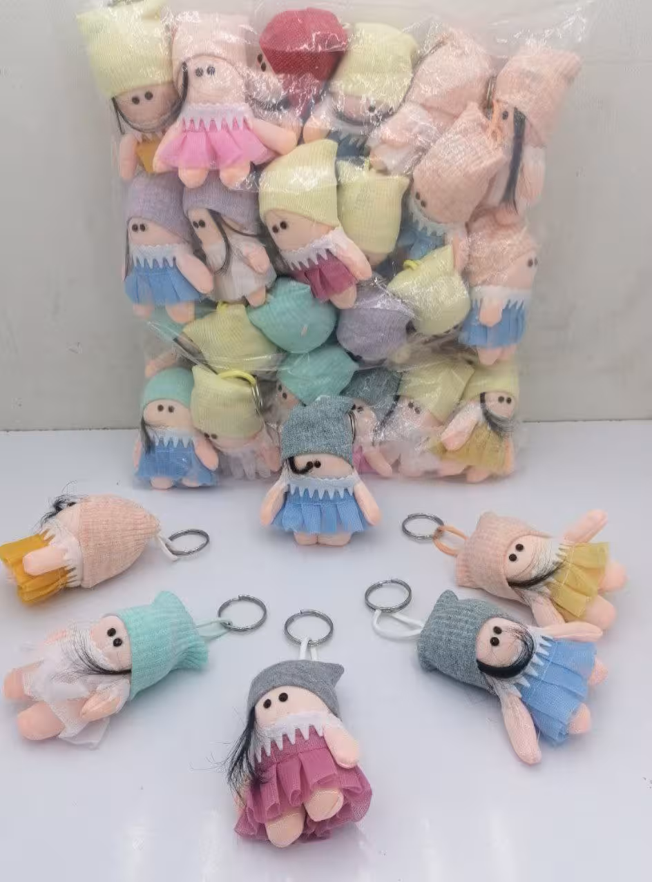 آویز سرکلیدی عروسک روسی کوچک