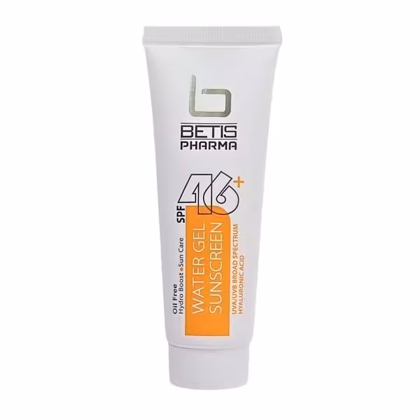 ژل کرم ضد آفتاب بی رنگ بتیس فارما spf46 مدل 46 مناسب پوست های چرب 50 میلی لیتر