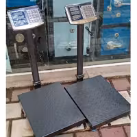 ترازو باسکول 300 کیلویی تاشو کیبورد استیل