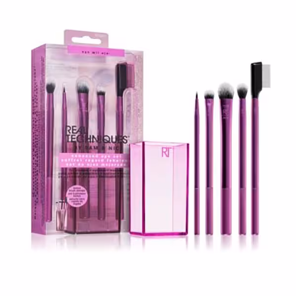 ست برس آرایشی ریل تکنیکس مدل Enhanced Eye مجموعه 6 عددی