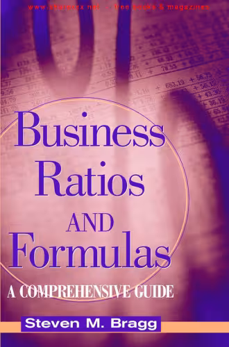 خرید و دانلود نسخه کامل کتاب Business Ratios and Formulas: A Comprehensive Guide (2002)