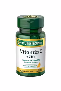 قرص زینک و ویتامین C برند Nature&#039;s - بسته 60 عددی