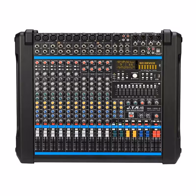 پاور میکسر دیجیتال جی تی آر JTR PMX-1000D