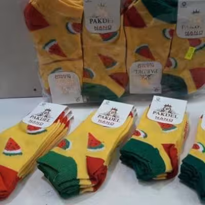 جوراب شب یلدا (هندوانه ) نخی