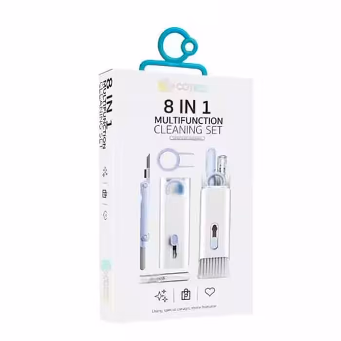 ست نظافت چند کاره دستگاه‌های الکترونیکی کوتتسی Coteetci 8 in1 Multifunctional cleaning set 75002