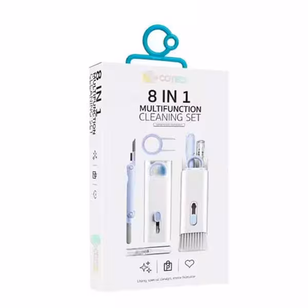 ست نظافت چند کاره دستگاه‌های الکترونیکی کوتتسی Coteetci 8 in1 Multifunctional cleaning set 75002