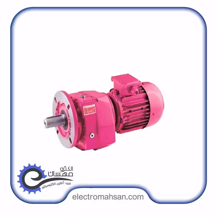 موتور گیربکس 2.2 کیلو وات، 68 دور، فلنج دار، شفت مستقیم، سه فاز، برند ایلماز YILMAZ ترک