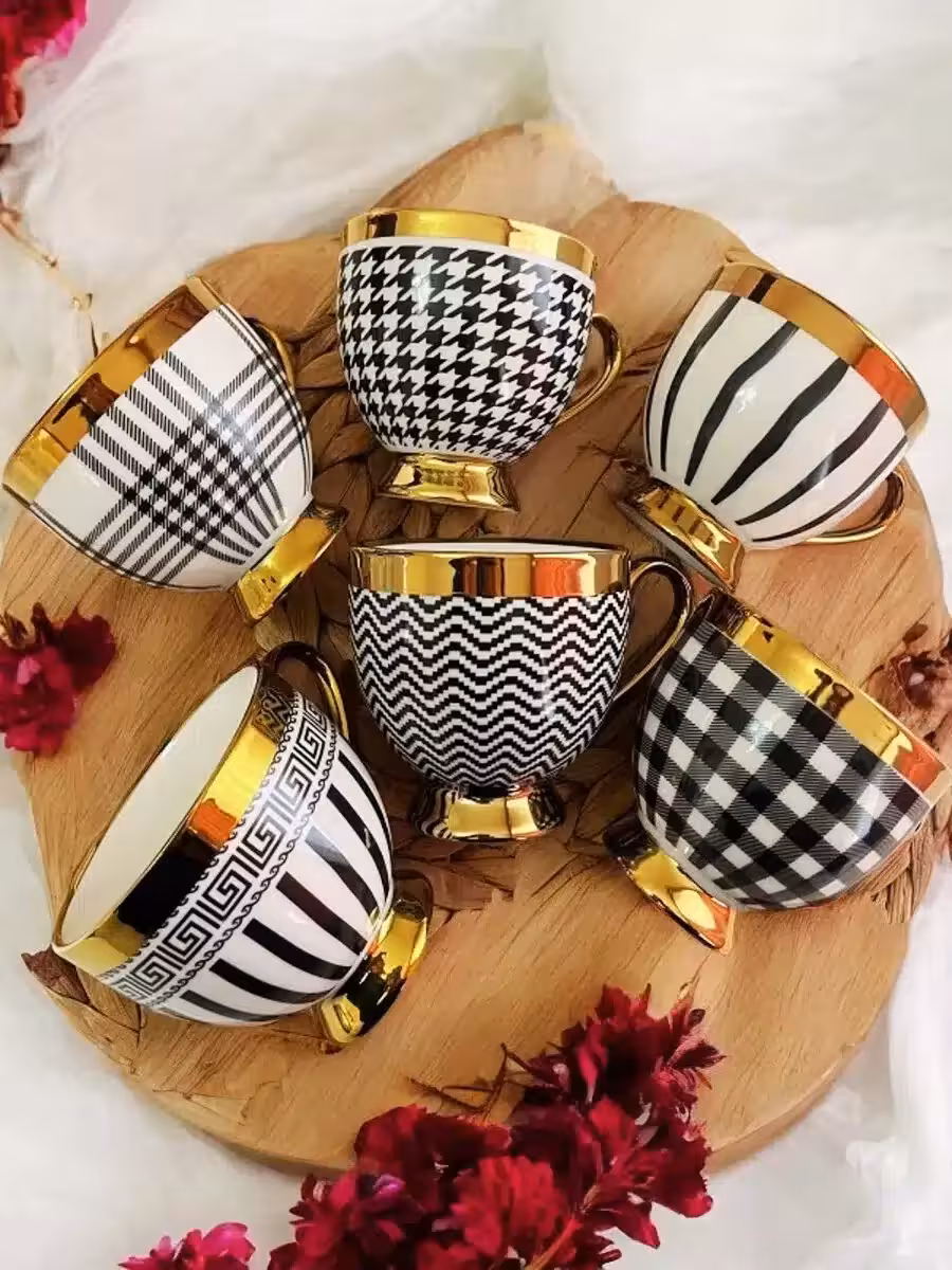 ست قهوه خوری 12 پارچه کاردلن ترکیه