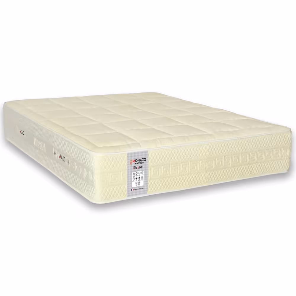 تشک یک نفره موناکو مدل LIFE STAR سایز 120 در 200 سانتیمتر