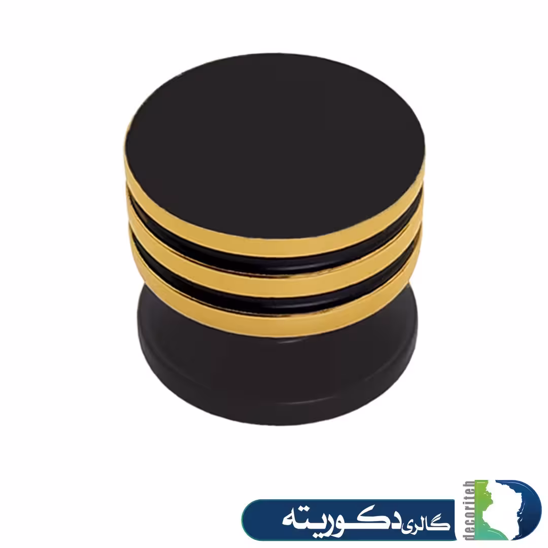 دستگیره تکپیچ مدرن KP192L  طلایی ترکیبی کاپران 