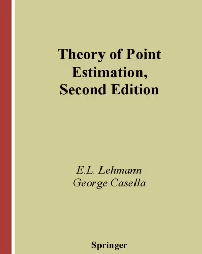 خرید و دانلود نسخه کامل کتاب Theory of Point Estimation