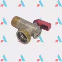 شیر ورودی آب گرم لباسشویی و ظرفشویی کد 02010721