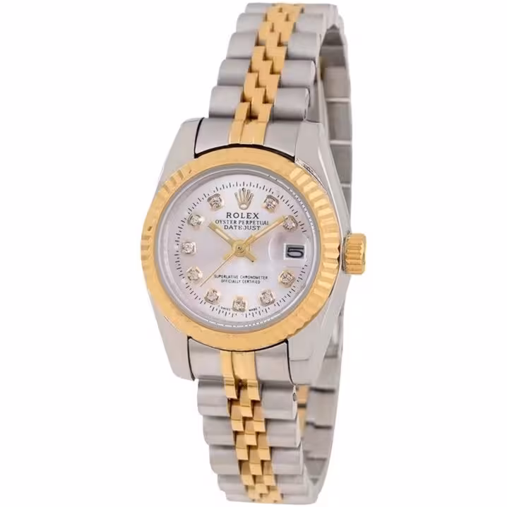 ساعت مچی عقربه ای زنانه رولکس دیت جاست