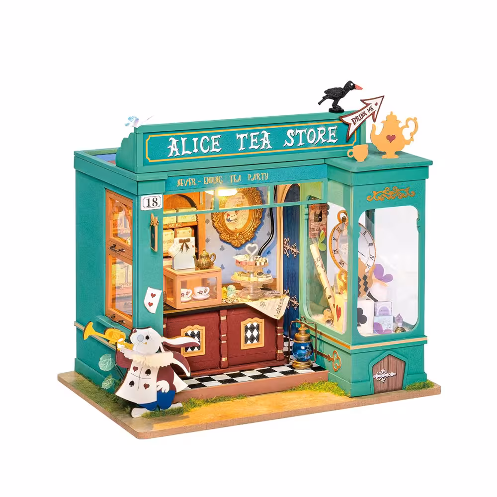 ساختنی مینیاتوری رولایف مدل فروشگاه چای آلیس DG156