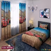 ست اتاق خواب پسرانه طرح مک کویین کد BD1019