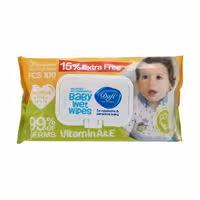 دستمال مرطوب کودک دافی کد 005 بسته 100عددی