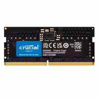 رم لپ تاپ DDR5 تک کاناله 5600 مگاهرتز Crucial ظرفیت 16 گیگابایت