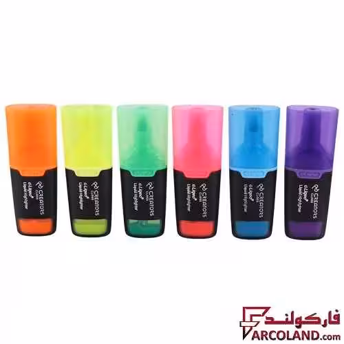 ماژیک هایلایتر مایع مینی کریتورز کلاس Creators Class FLUO H-3128B