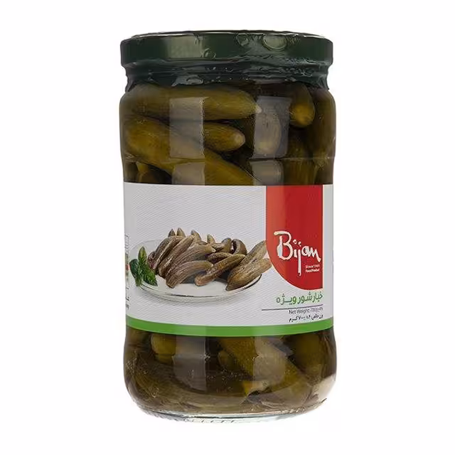 خیارشور ویژه بیژن 680 گرمی