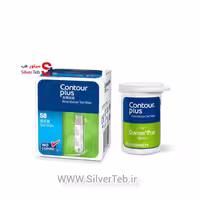 نوار تست قند خون کنتورپلاس CONTOUR PLUS بسته 50 عددی