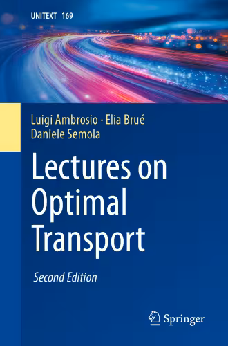 خرید و دانلود نسخه کامل کتاب Lectures on Optimal Transport