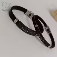 ست دستبند چرمی پلیس police کد8227