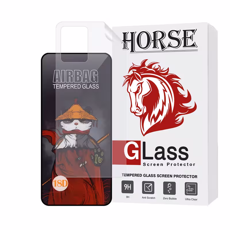 محافظ صفحه نمایش هورس مدل AIRNABKHO مناسب برای گوشی موبایل موتورولا Moto G23 به همراه محافظ پشت گوشی | کالا برتری