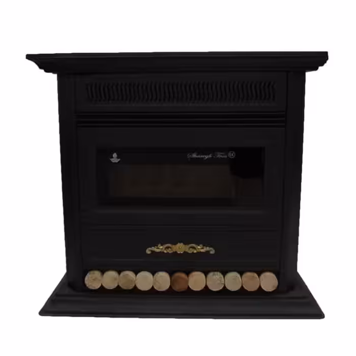 بخاری گازی شارق توس طرح شومینه مدل هیوا 28000