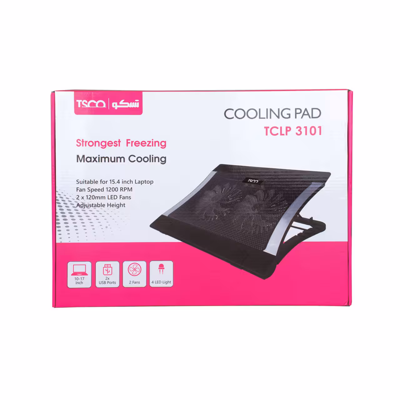 پایه خنک کننده لپ تاپ تسکو مدل TCLP 3101