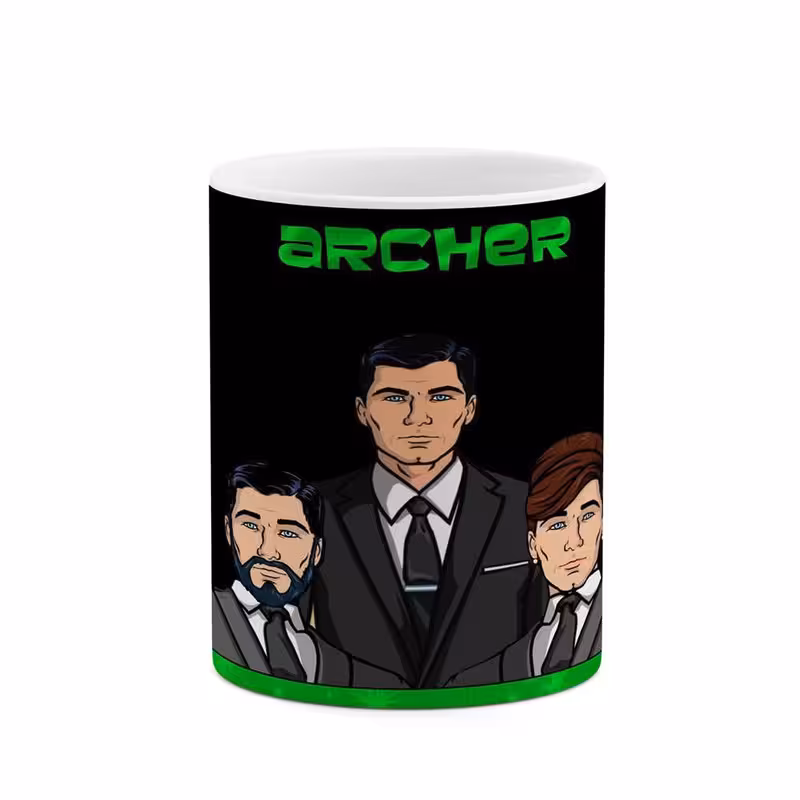 ماگ چیتوکالا مدل کارتون Archer کد mgh22159