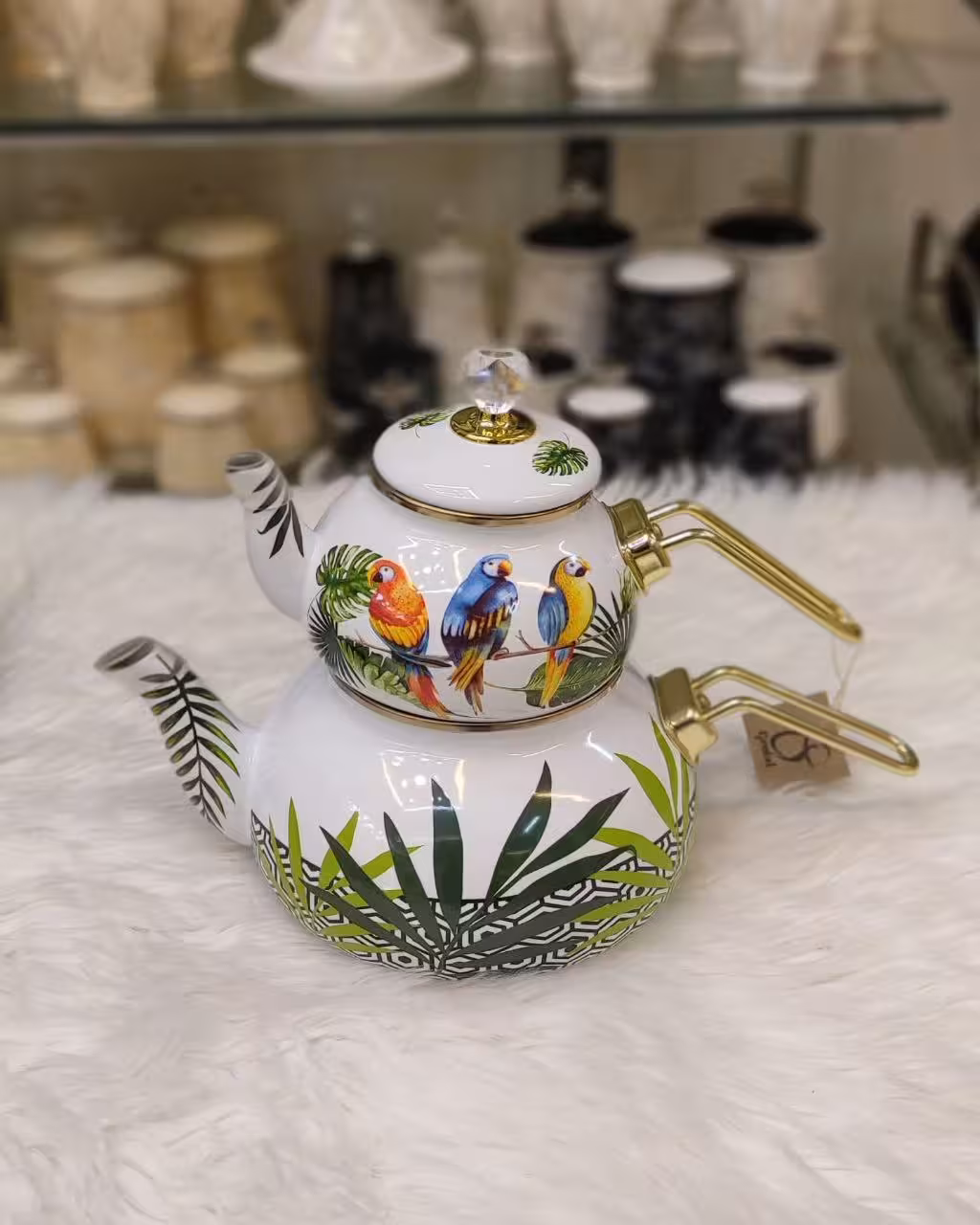 کتری قوری لعابی جنیال