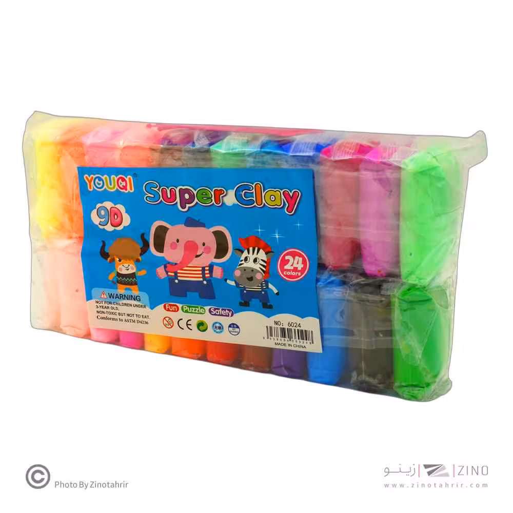 خمیر24رنگ کلی (30سانت) کد6024