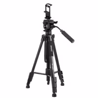 سه پایه دوربین و موبایل و تبلت جی ماری مدل KP-2599-T به همراه هلدر