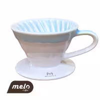 وی شصت V60 آبی روشن برند Muvna سایز 1-2 فنجان