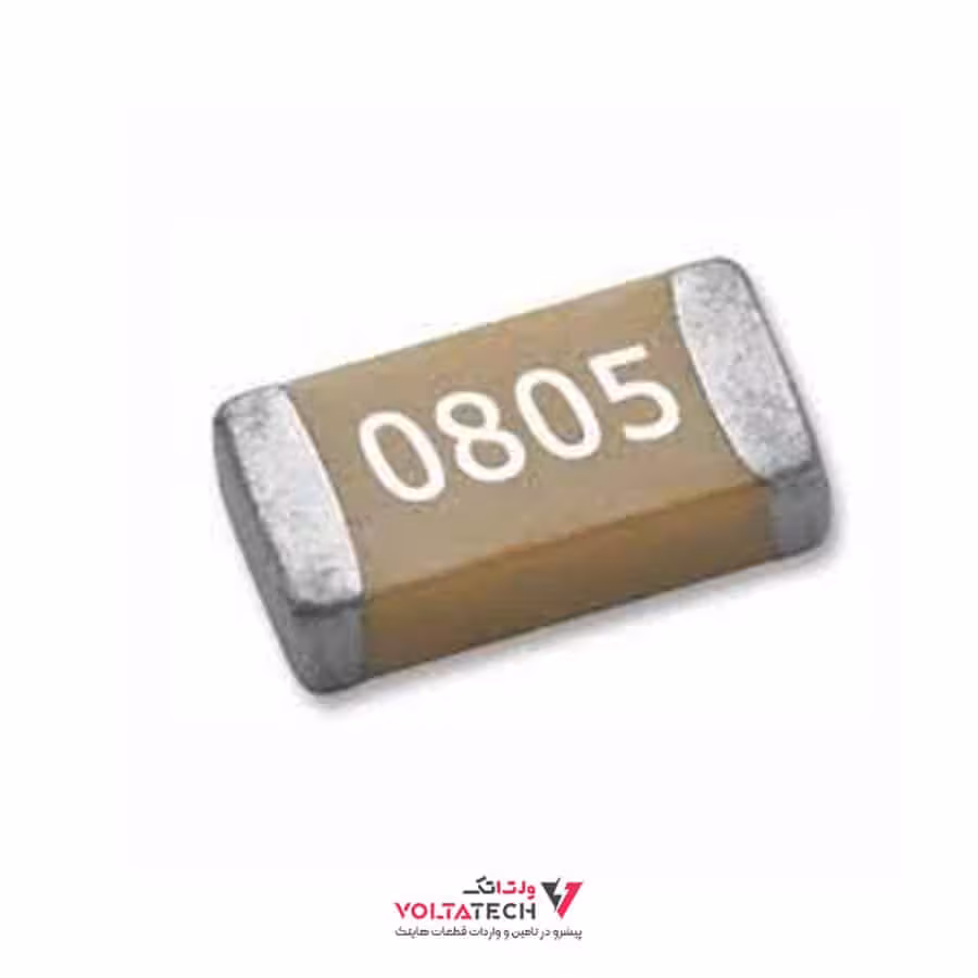 خازن 1 میکرو فاراد پکیج 0805 اورجینال – 1UF/50V