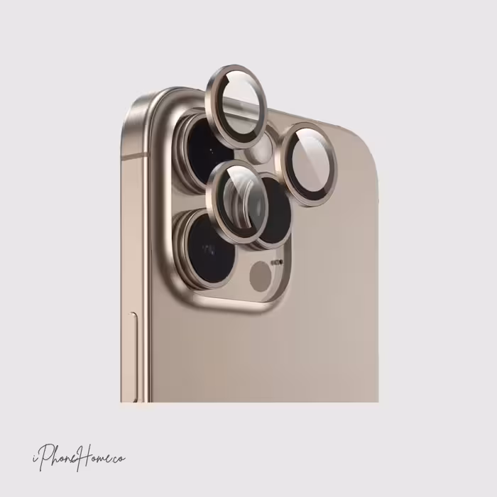 محافظ لنز آیفون گرین HD Plus صحرایی مناسب iPhone 16 Pro Max (6475)