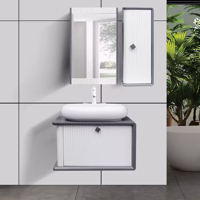روشویی کابینتی تولیدی حبیبی سایز 40*70 کد RO-001