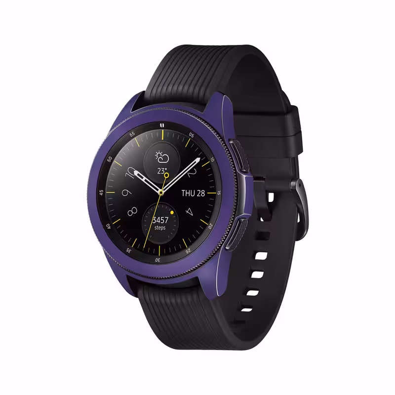 برچسب ماهوت طرح Matte-BlueBerry مناسب برای ساعت هوشمند سامسونگ Galaxy Watch 42mm